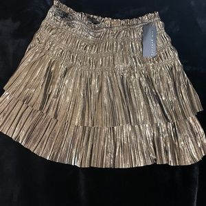 Gold Women’s skirt